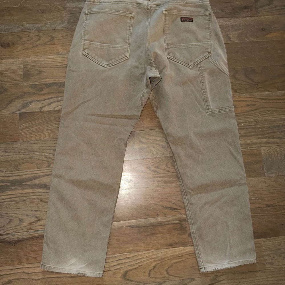 Patagonia Men's Brown Iron Forge 5 Pocket Work Pants Size 38 X 28 - Picture 3 of 9